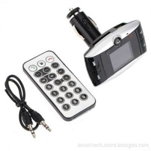 Boust Bluetooth Car Kit MP3 Player FM Transmitter SD MMC USB Handfree Phone Remote Bst-Awc